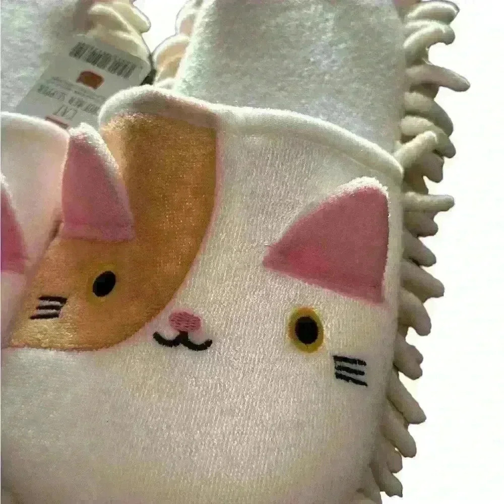 🎉HP times 2🎉 NWOT microfiber cat slippers size 7.5 - Picture 2 of 5